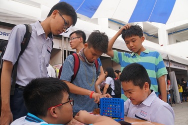 TPHCM: Gần 5.000 học sinh tham gia ngày hội Toán học mở 2019