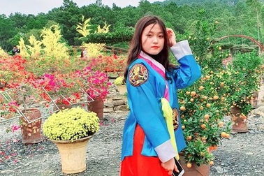 Thung lũng hoa dưới chân núi ngàn Nưa - điểm "check in" của giới trẻ