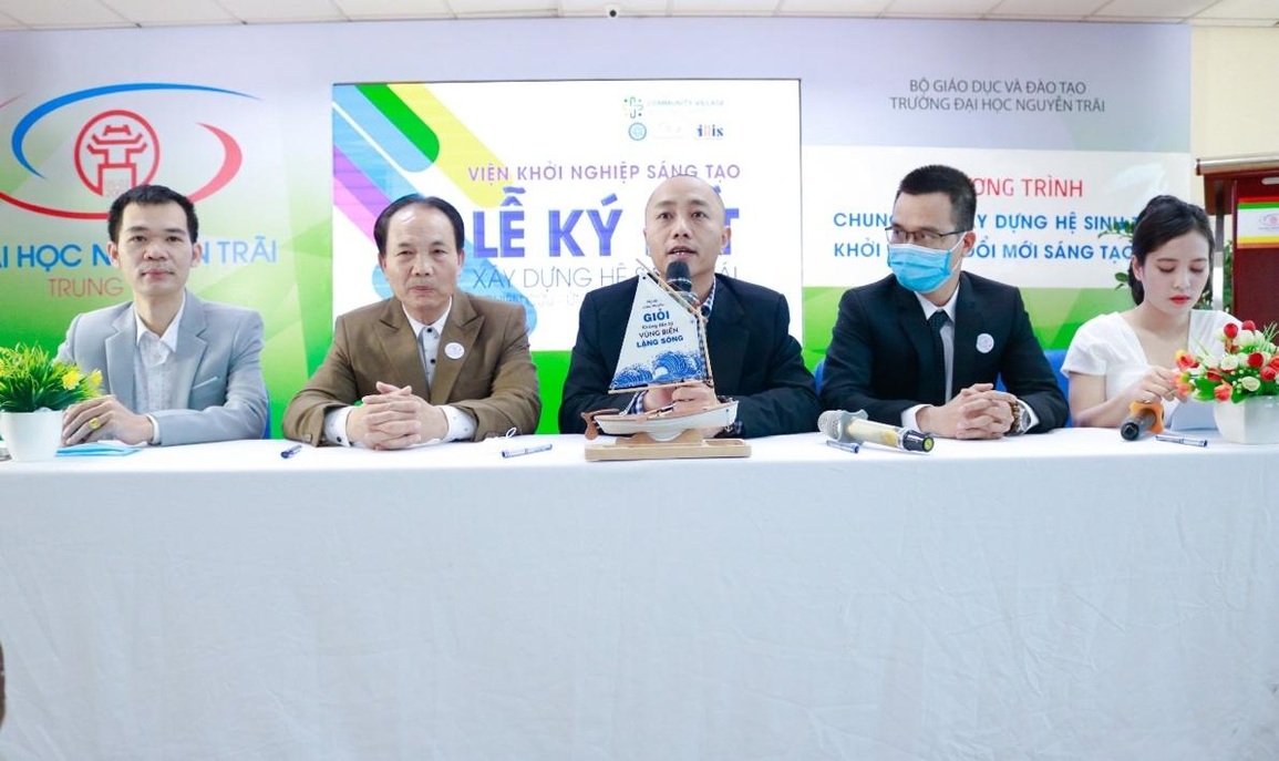 Đẩy mạnh hợp tác xây dựng hệ sinh thái khởi nghiệp tại trường Đại học Nguyễn Trãi - 3 Đẩy mạnh hợp tác xây dựng hệ sinh thái khởi nghiệp tại trường Đại học Nguyễn Trãi - 3