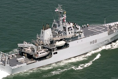 Tàu Hải quân Hoàng gia Anh HMS Enterprise thăm xã giao TP Hải Phòng