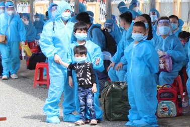 Bạc Liêu đón công dân diện đặc biệt từ TPHCM về quê