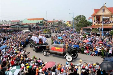 Toàn cảnh Quốc tang Đại tướng Võ Nguyên Giáp