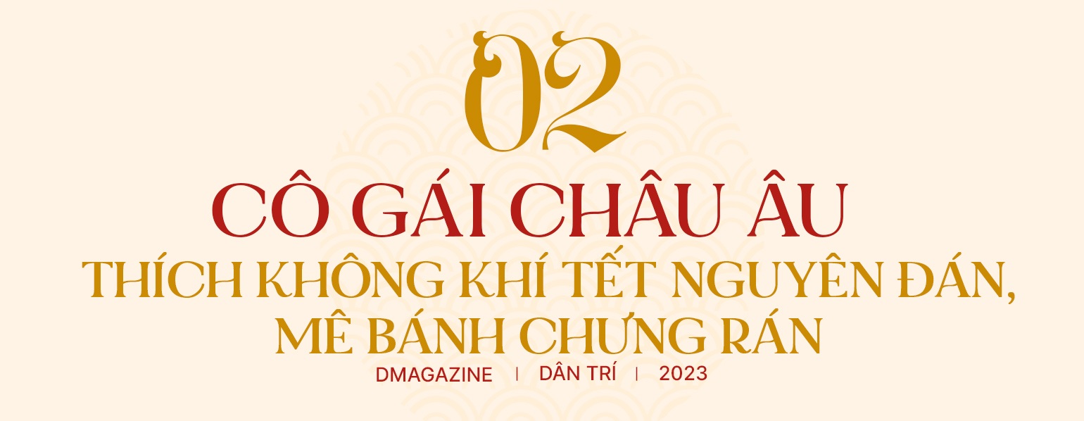 Mỹ nhân Đông Âu mê bánh chưng rán, thích không khí Tết cổ truyền Việt Nam - 7 Mỹ nhân Đông Âu mê bánh chưng rán, thích không khí Tết cổ truyền Việt Nam - 7