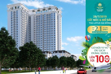 28/7: Cất nóc và mở bán căn hộ đáng sống tại Long Biên