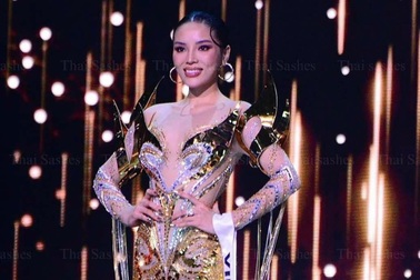 Kỳ Duyên trình diễn tự tin tại bán kết Hoa hậu Hoàn vũ 2024