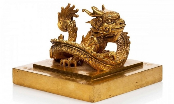 Các bộ, ngành đang khẩn trương tìm cách đưa ấn vàng Hoàng đế chi bảo về nước.