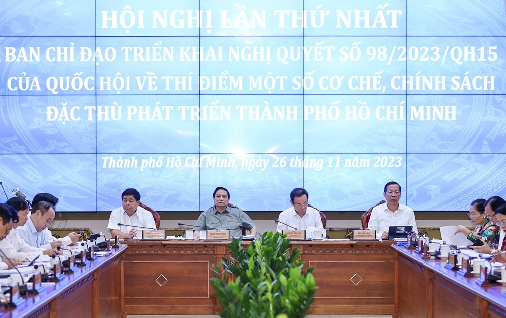 Thủ tướng: Có cơ chế đặc thù, TPHCM cần vận dụng những gì thông thoáng nhất - 1 Thủ tướng: Có cơ chế đặc thù, TPHCM cần vận dụng những gì thông thoáng nhất - 1