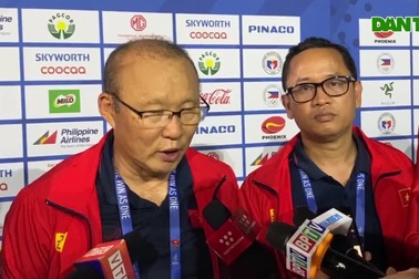 HLV Park Hang Seo: “Đây là chiến thắng của người dân Việt Nam”