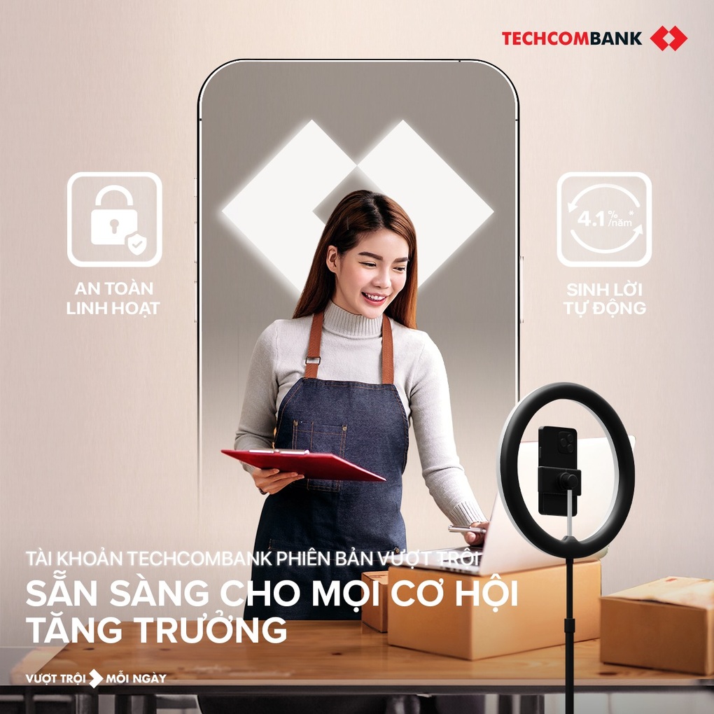 Chủ cửa hàng quản lý doanh thu hiệu quả, nhận ưu đãi khi mở tài khoản Techcombank - 2 Chủ cửa hàng quản lý doanh thu hiệu quả, nhận ưu đãi khi mở tài khoản Techcombank - 2