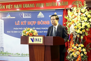 Vina2 ký hợp tác cùng các đơn vị phân phối dự án 3 mặt tiền ở Quy Nhơn