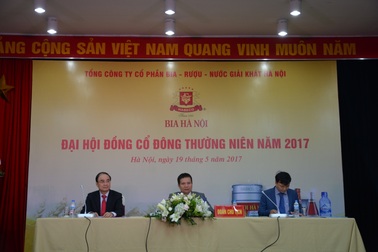 Habeco tổ chức thành công Đại hội cổ đông thường niên năm 2017