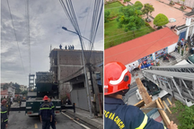 3 công nhân thương vong khi đang xây dựng nhà dân