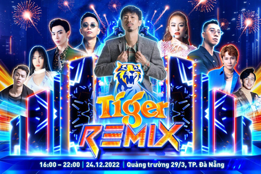 Đen, Hoàng Thùy Linh, Rhymastic… cùng dàn sao Tiger Remix khuấy đảo Quy Nhơn