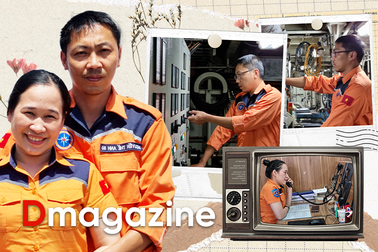 Vợ chồng cùng làm nghề cứu nạn trên biển