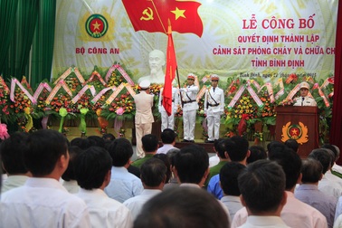 Thành lập Cảnh sát Phòng cháy và chữa cháy tỉnh Bình Định