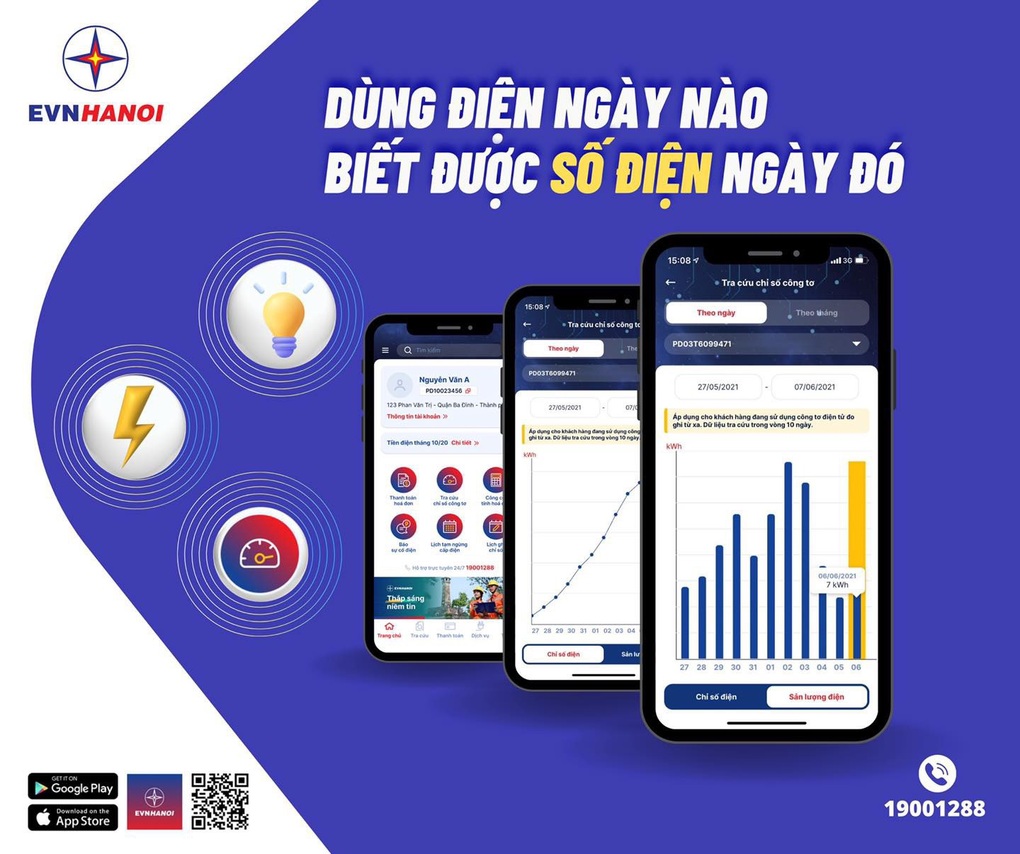 EVNHANOI ra mắt ứng dụng di động cho khách hàng sử dụng điện - 3