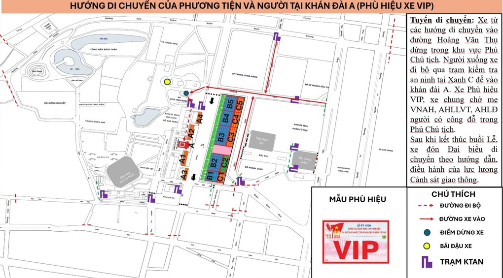 Bộ Công an hướng dẫn sử dụng giấy mời, khu vực ngồi tại Lễ kỷ niệm A80 - 6 Bộ Công an hướng dẫn sử dụng giấy mời, khu vực ngồi tại Lễ kỷ niệm A80 - 6