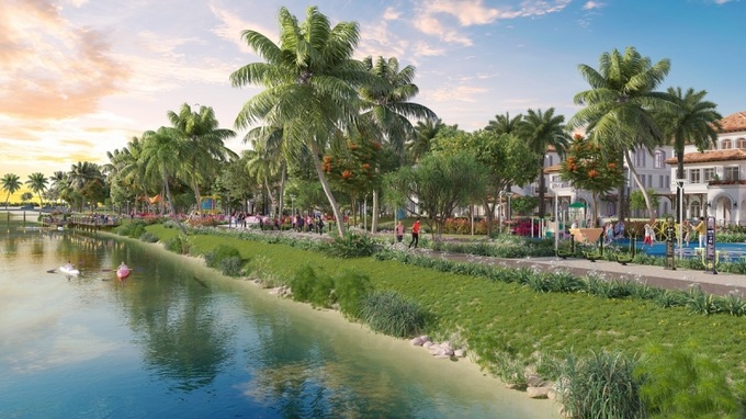 The Link - phân khu mới nhất của Sun Riverside Village mang phong cách Miami đậm nét. Ảnh phối cảnh minh họa