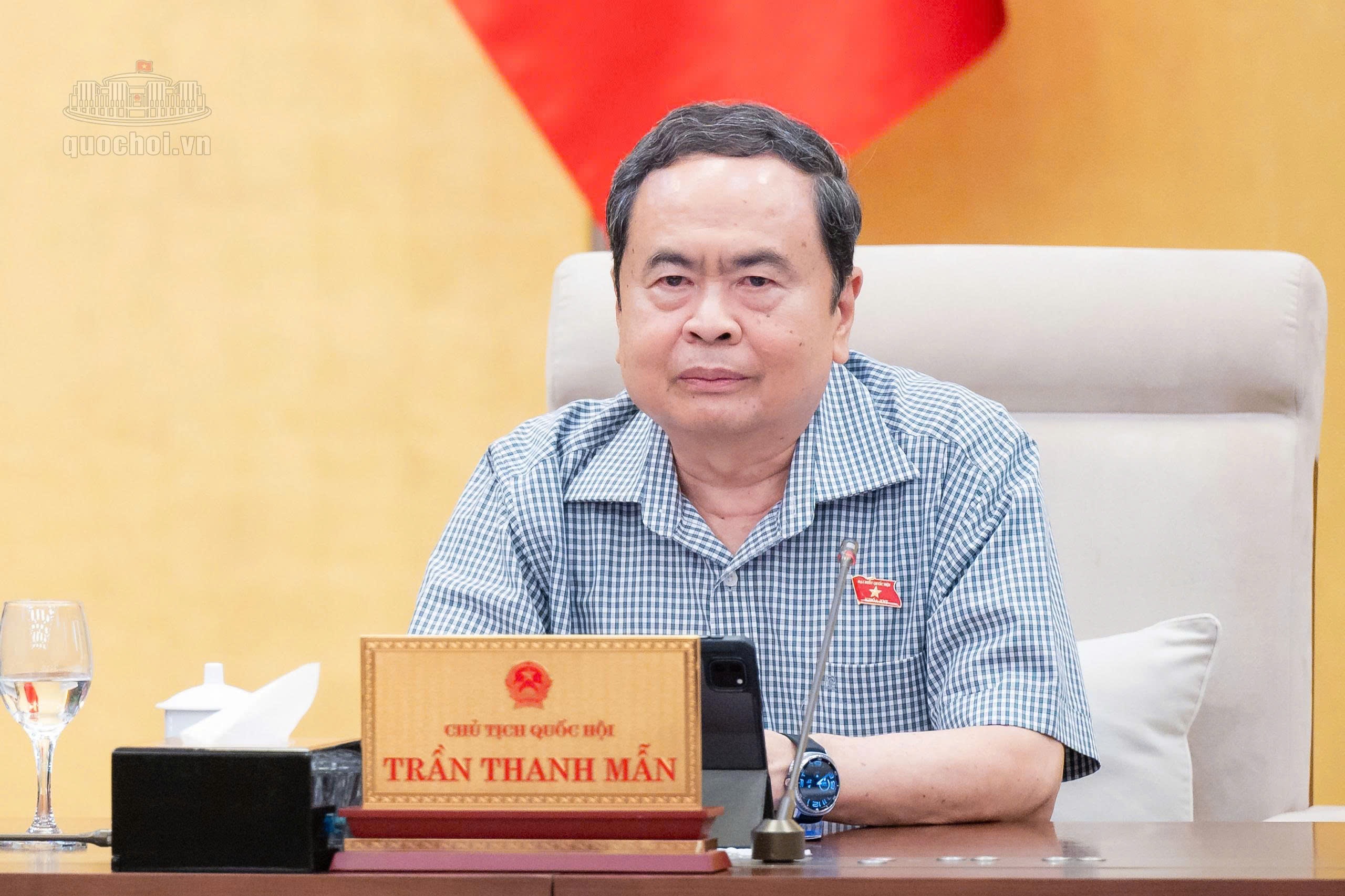 Chủ tịch Quốc hội: "Dân chủ không dừng ở quyền được nói" Chủ tịch Quốc hội: "Dân chủ không dừng ở quyền được nói"
