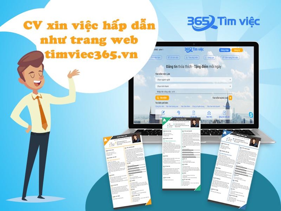 Bí quyết tìm việc làm tại Bình Dương hiệu quả với những mẫu CV độc đáo tại timviec365.vn - 3 Bí quyết tìm việc làm tại Bình Dương hiệu quả với những mẫu CV độc đáo tại timviec365.vn - 3