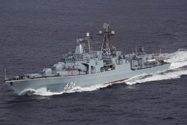 Nga tập trận hải quân rầm rộ