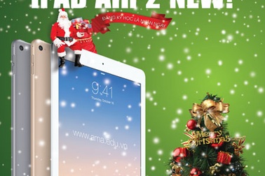 “Cùng đón Giáng sinh - Cùng rinh iPad” tại AMA