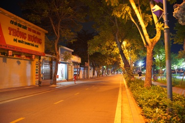 Cảnh đìu hiu của Phố đêm Hoàng thành Huế sau một năm khai trương