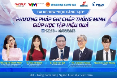Bí quyết học hiệu quả, nhớ lâu cùng các chuyên gia tại talkshow “Học sáng tạo”