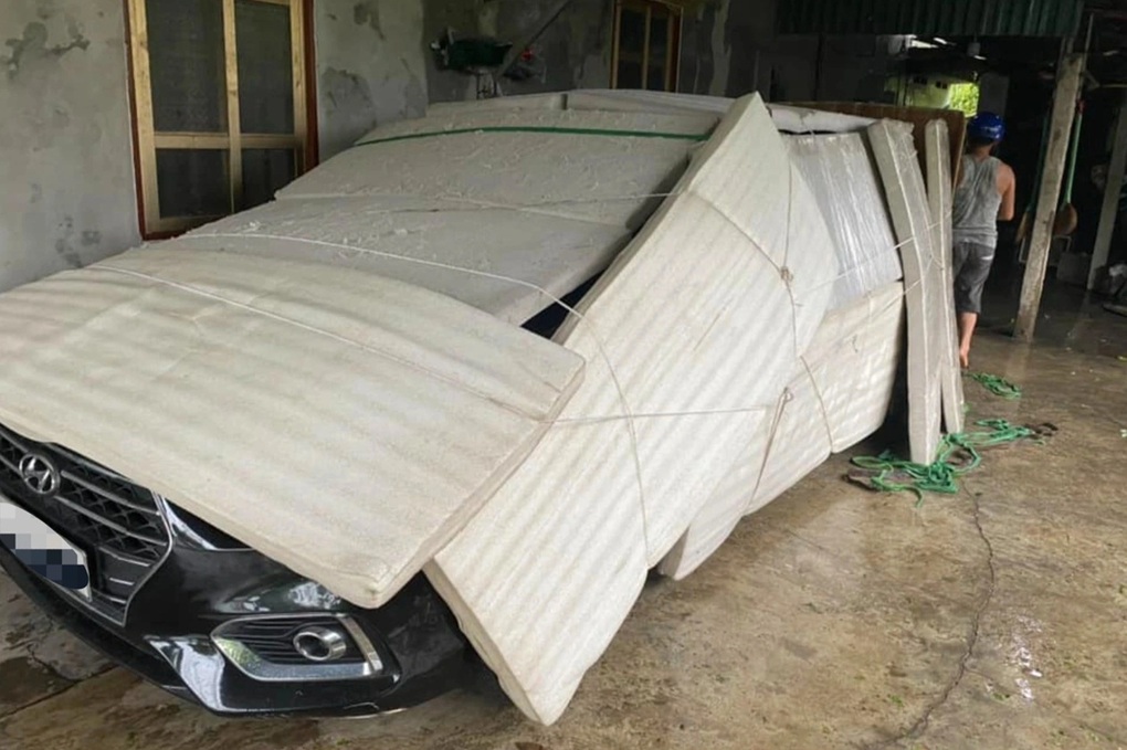 Các kiểu chống ngập ô tô và xe máy mùa bão, người Việt ngày càng cẩn thận - 2 Các kiểu chống ngập ô tô và xe máy mùa bão, người Việt ngày càng cẩn thận - 2