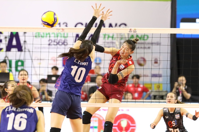 Thua Thái Lan, bóng chuyền nữ Việt Nam về nhì tại chặng 2 SEA V-League - 2