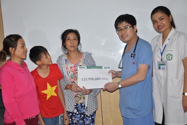 Hơn 123 triệu đồng đến với người mẹ đơn thân bị tim nặng