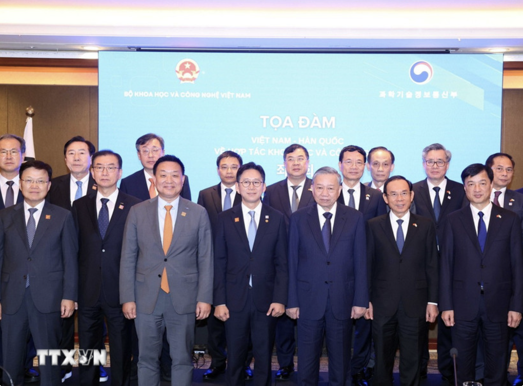 Tổng Bí thư: Hợp tác khoa học công nghệ là một trụ cột quan trọng nâng tầm quan hệ Việt - Hàn - 1 Tổng Bí thư: Hợp tác khoa học công nghệ là một trụ cột quan trọng nâng tầm quan hệ Việt - Hàn - 1