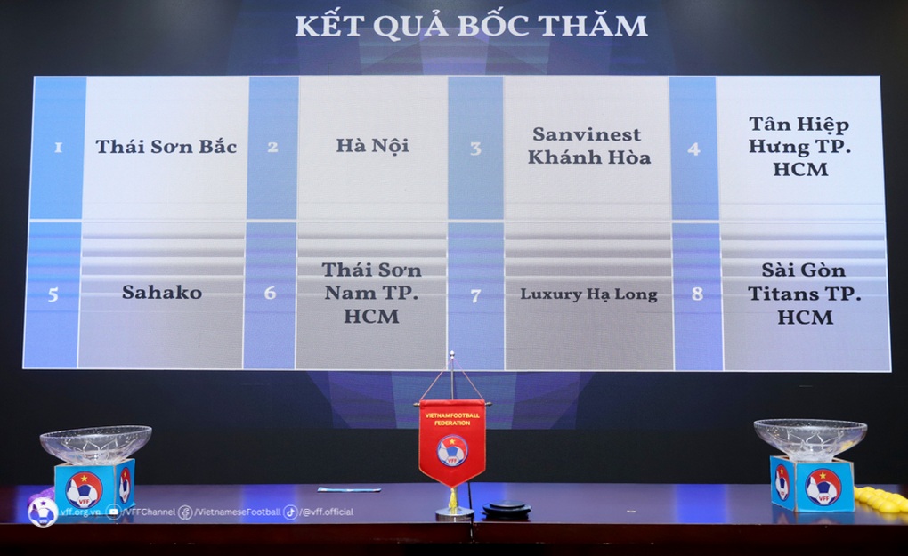 Bốc thăm giải futsal vô địch quốc gia 2024 - 3 Bốc thăm giải futsal vô địch quốc gia 2024 - 3