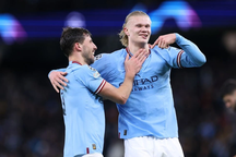 Haaland ghi 5 bàn, Man City đại thắng 7-0 trước Leipzig