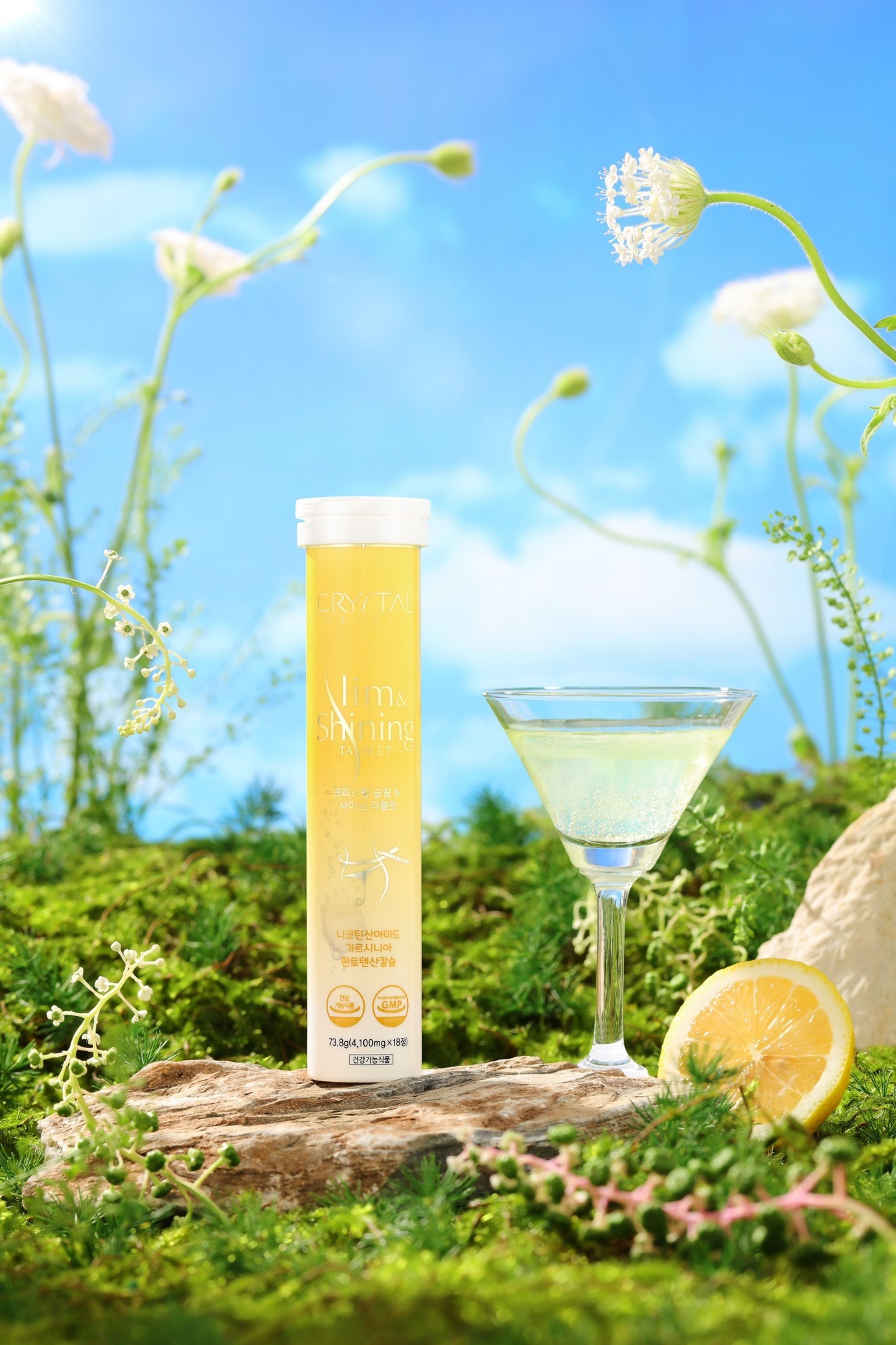 Viên sủi giảm cân an toàn từ Hàn Quốc Crystal Slim Shinning - 1 Viên sủi giảm cân an toàn từ Hàn Quốc Crystal Slim Shinning - 1