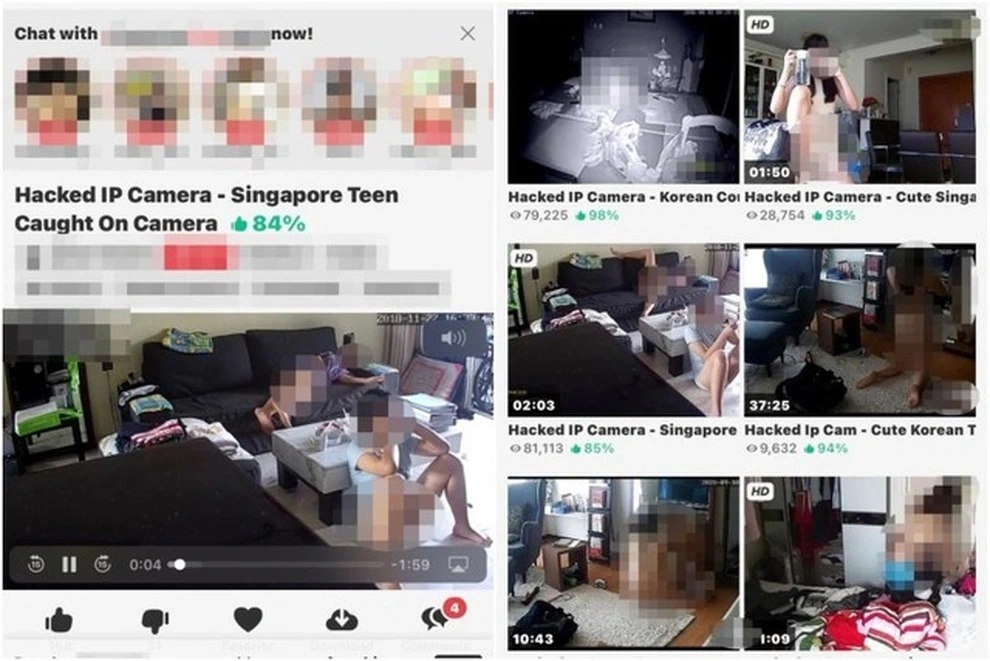 Hình ảnh riêng tư, nhạy cảm từ camera giám sát xuất hiện tràn lan trên mạng - 1