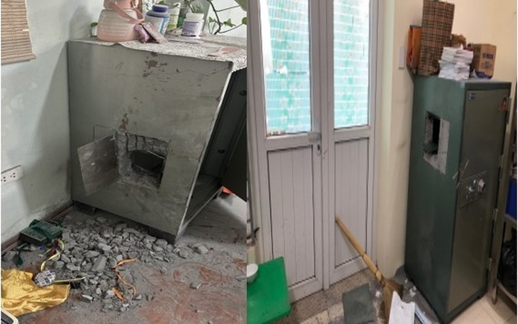 Tóm gọn đạo chích chuyên phá két trộm tiền của trường mầm non - 1 Tóm gọn đạo chích chuyên phá két trộm tiền của trường mầm non - 1
