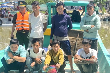 Bắt 8 đối tượng dùng súng bắn đạn chì, bi sắt vào tàu cá trên biển