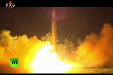 Triều Tiên công bố video vụ phóng tên lửa liên lục địa thứ hai