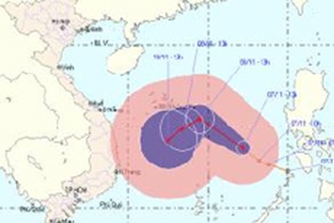 Áp thấp nhiệt đới mạnh lên thành bão số 9