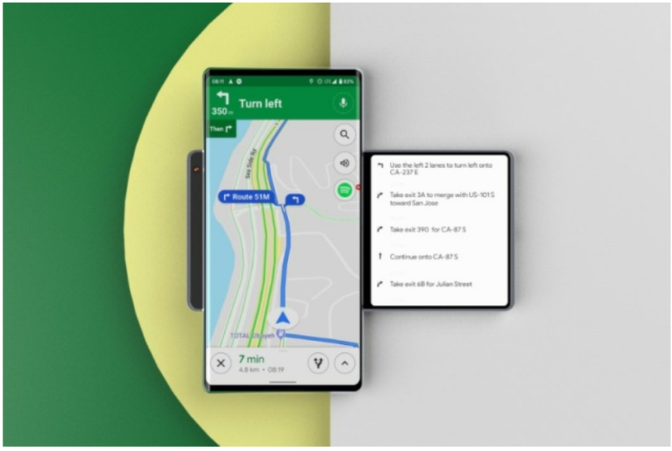 Thêm video thực tế hé lộ giao diện smartphone màn hình xoay của LG - 4 Thêm video thực tế hé lộ giao diện smartphone màn hình xoay của LG - 4