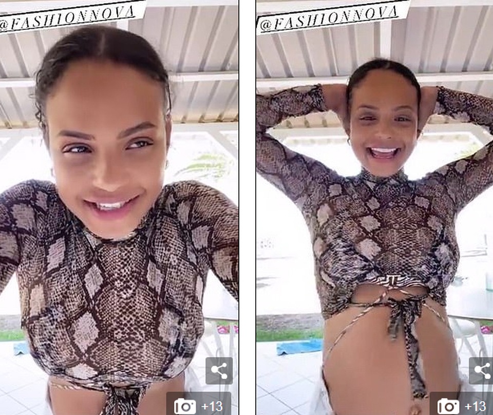 Ca sĩ Christina Milian mang thai lần ba ở tuổi 39 - 6