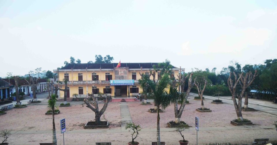 Hàng loạt cây xanh trong khuôn viên nhà trường bị cắt tỉa cành trơ trọi - 2 Hàng loạt cây xanh trong khuôn viên nhà trường bị cắt tỉa cành trơ trọi - 2