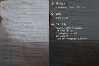 Kỷ luật cảnh cáo Phó Chủ tịch huyện làm lộ đề thi công chức
