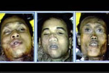 Công bố ảnh 3 nghi phạm đánh bom Bali 