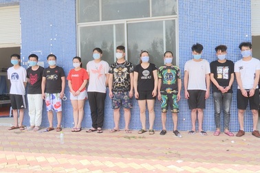 Phát hiện nhóm người Trung Quốc nhập cảnh trái phép để tổ chức đánh bạc