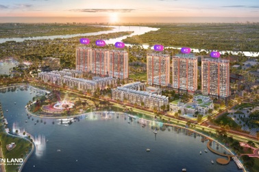 Khai Sơn City ra mắt quỹ căn tầng cao với tầm view đẹp