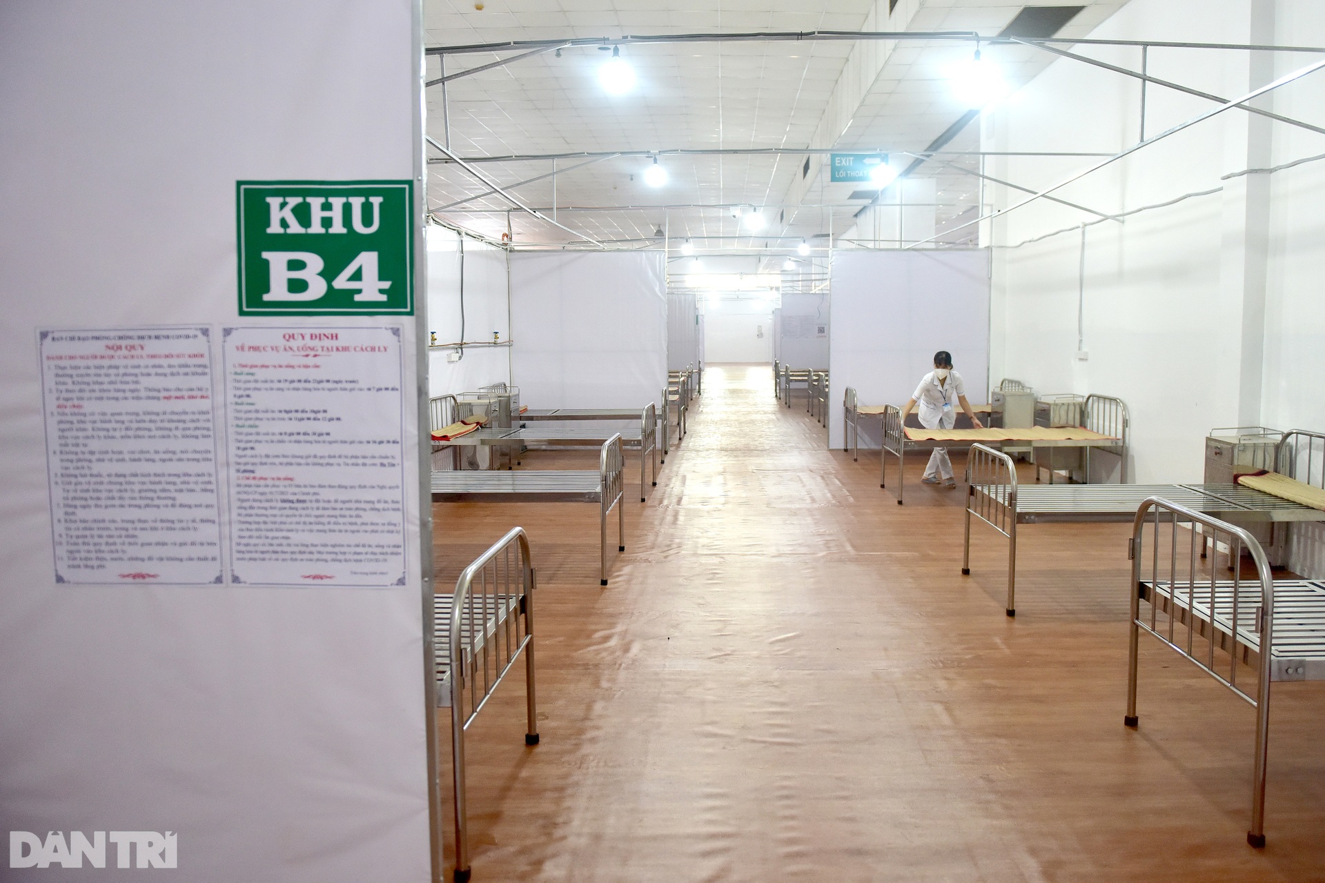 Biến Trung tâm hội chợ thành Bệnh viện dã chiến điều trị Covid-19 - 7 Biến Trung tâm hội chợ thành Bệnh viện dã chiến điều trị Covid-19 - 7