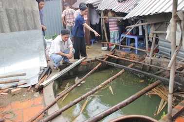 Xót thương cậu bé 7 tuổi quên mình lao xuống giếng cứu em 
