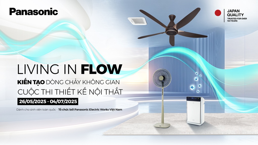 Các tác phẩm xuất sắc tại Cuộc thi thiết kế nội thất Panasonic “Living in Flow” - 1 Các tác phẩm xuất sắc tại Cuộc thi thiết kế nội thất Panasonic “Living in Flow” - 1